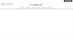 Desktop Screenshot of positiveyouthfoundation.org